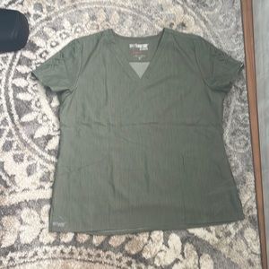 Brand new Grey's Anatomy scrub top size extra large green